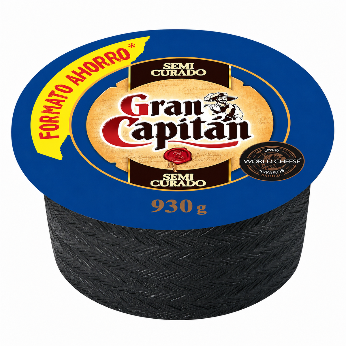 GRAN CAPITAN QUESO SEMICURADO 930GR.