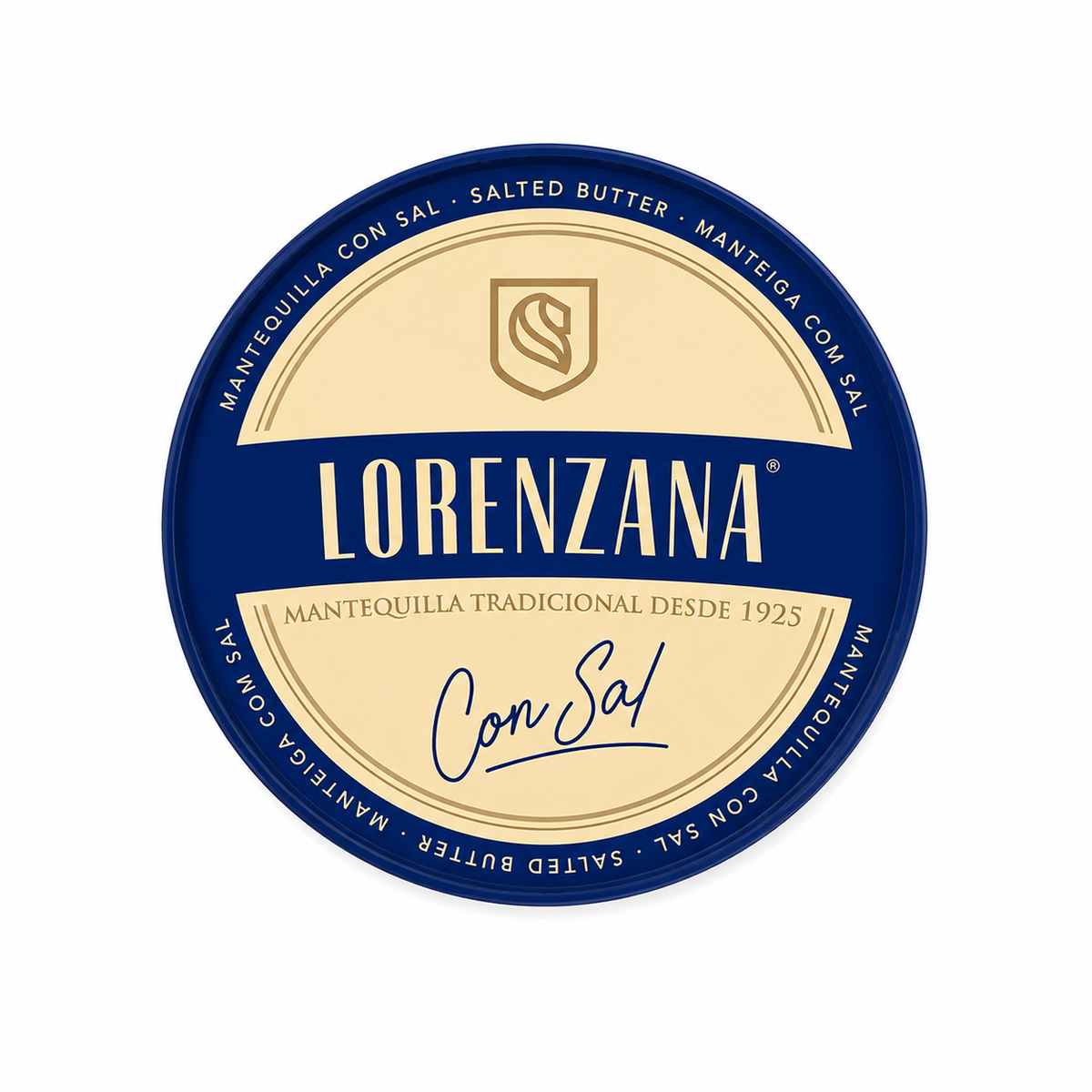 Lorenzana Mantequilla con Sal Lata 250 g