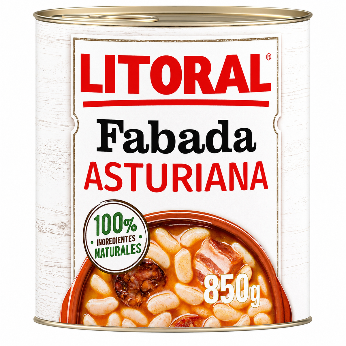 FABADA LITORAL LATA 850G.