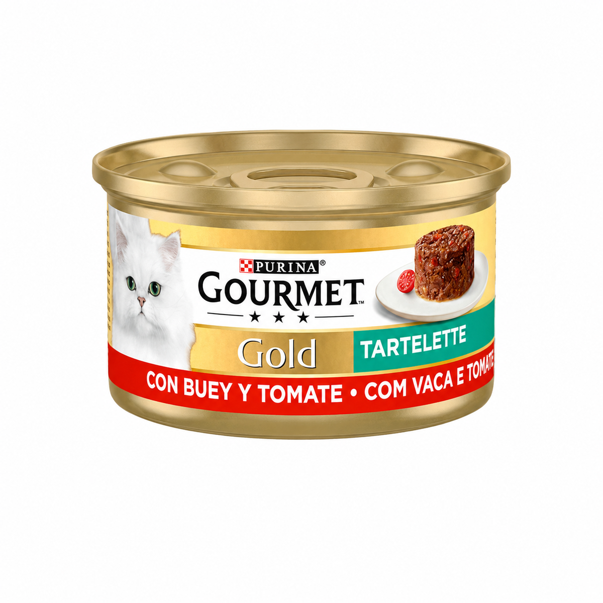 GOURMET GOLD BUEY C/TOMATE GATO 85GR