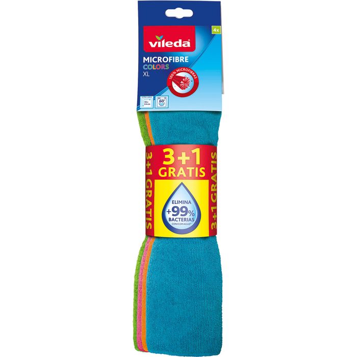 VILEDA BAYETA STYLE MICROFIBRA 4U.