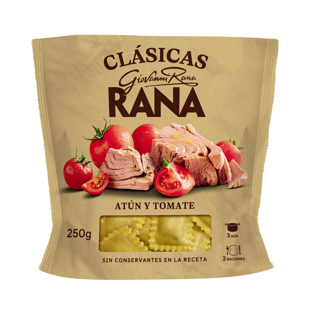 RANA RAVIOLI ATUN Y TOMATE 250GR
