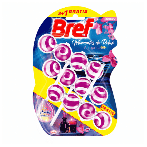 BREF WC ARMONIA PACK-3 X 50GR