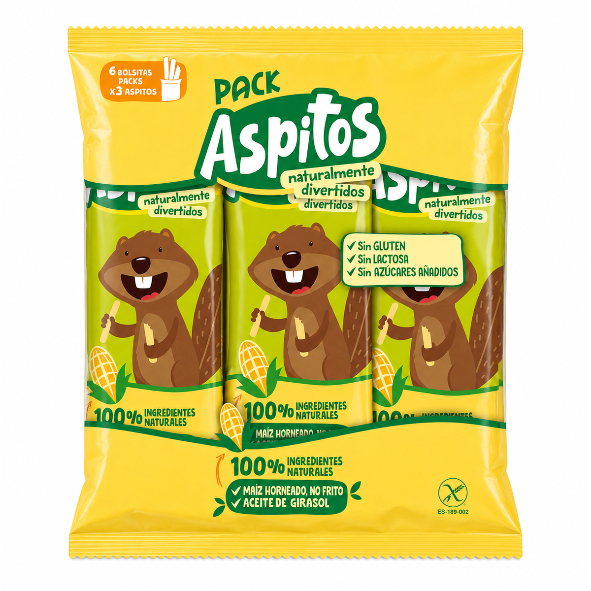 ASPITOS PACK 6 36GR