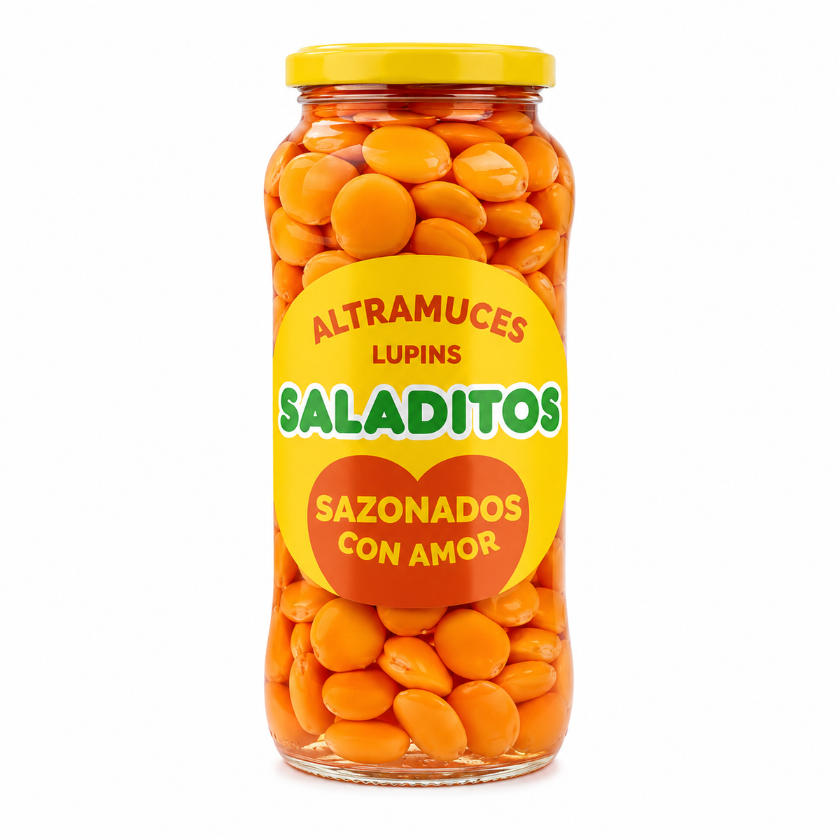 SALADITOS ALTRAMUCES SAZONADOS CRISTAL 580GR