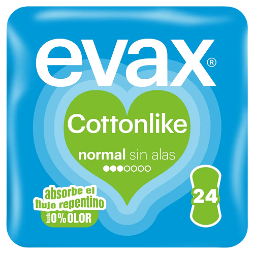 EVAX COTTONLIKE NORMAL 20 UNDS.