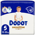 DODOT SENSITIVE TALLA 5 42 UNIDADES