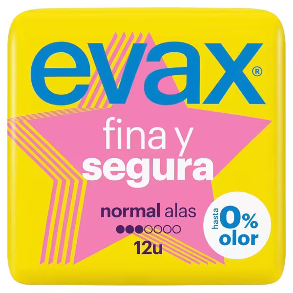 EVAX FINA SEGURA NORMAL C/ALAS 12UN