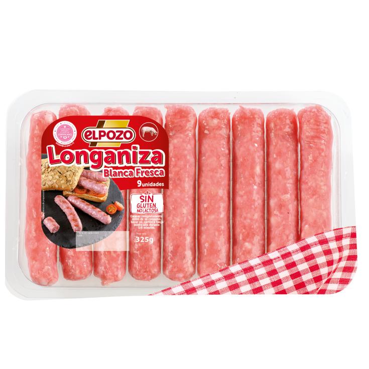 ELPOZO LONGANIZA BLANCA FRESCA 325GR