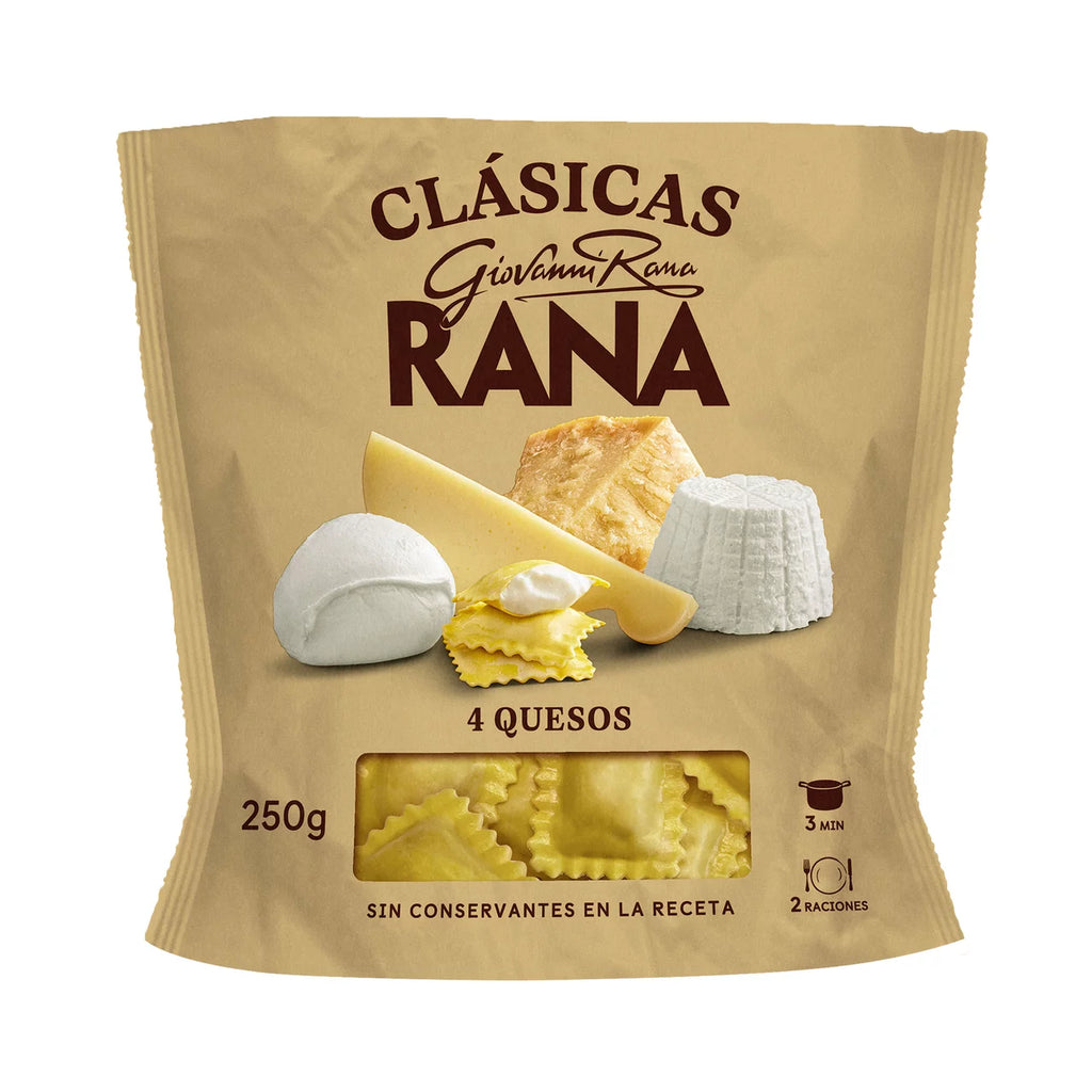 RANA TORTELLINI CUATRO QUESOS 250GR