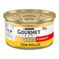 GOURMET GOLD FONDANT POLLO COMIDA PARA GATOS 85GR