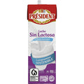 PRESIDENT LECHE SIN LACTOSA SEMIDESNATADA BRIK 1L