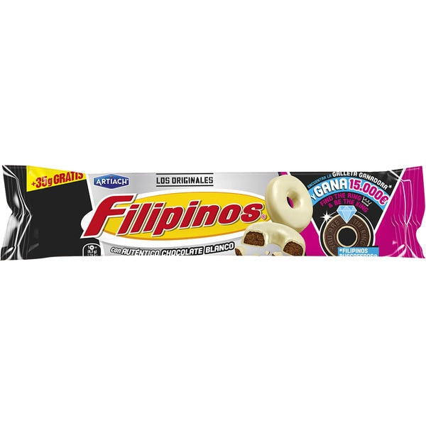 FILIPINOS CHOCOLATE BLANCO 128 GR