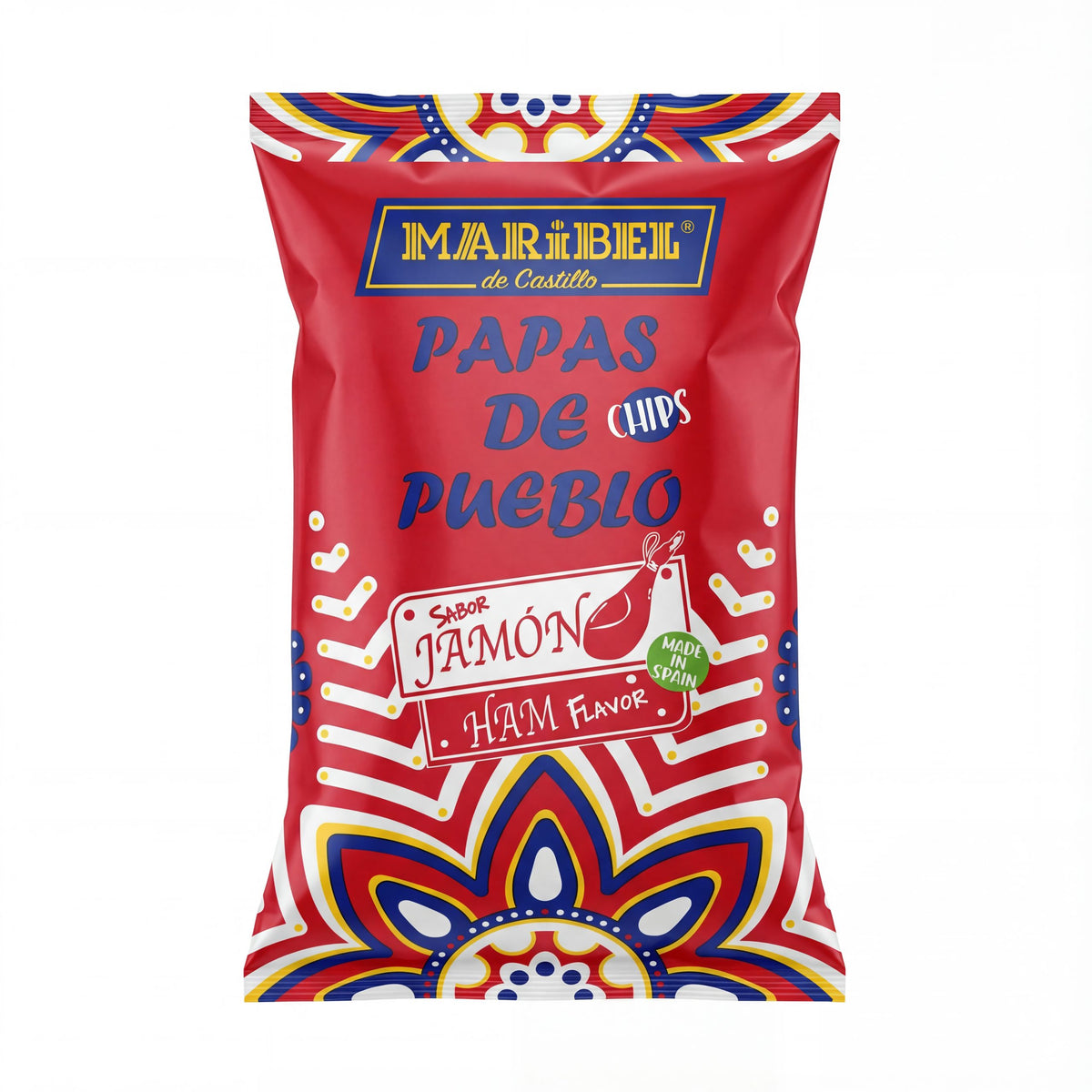 MARIBEL PAPAS DE PUEBLO SABOR JAMON 130GR