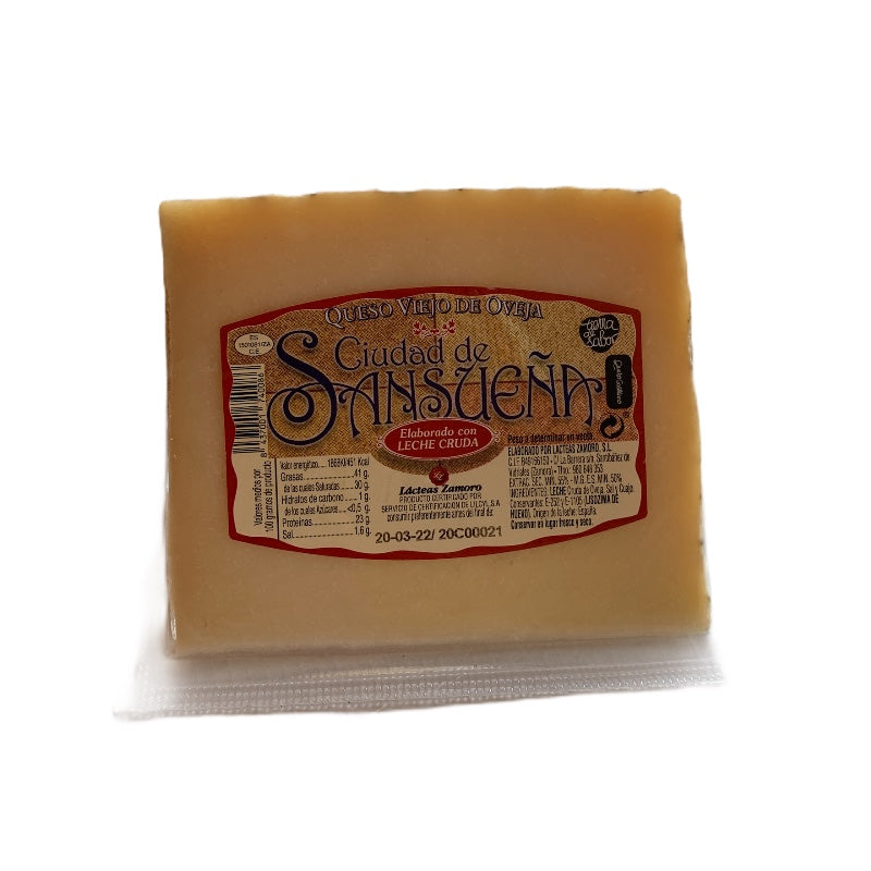 SANSUEÑA QUESO VIEJO OVEJA CURADO EN ACEITE CUÑA 250G