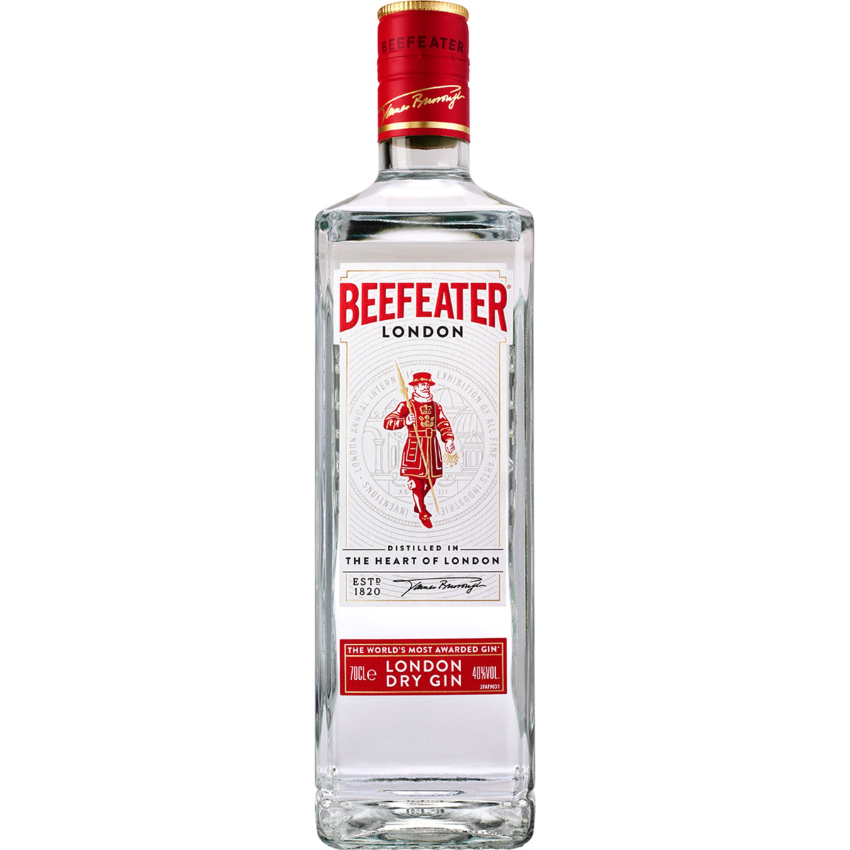 BEEFEATER GINEBRA BOTELLA 70 CL.