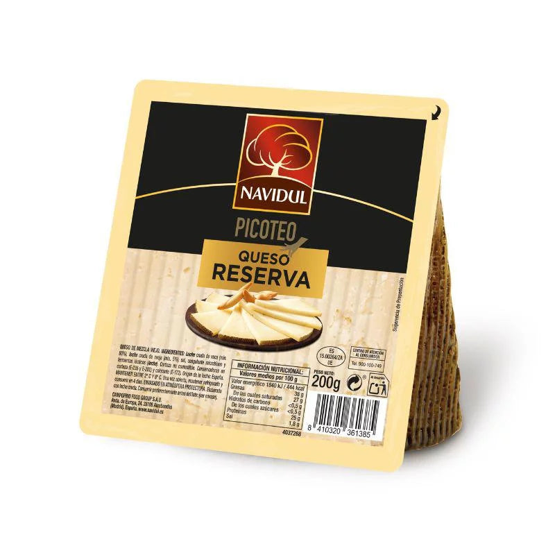 NAVIDUL CUÑA DE QUESO RESERVA PRECORTADA 200GR