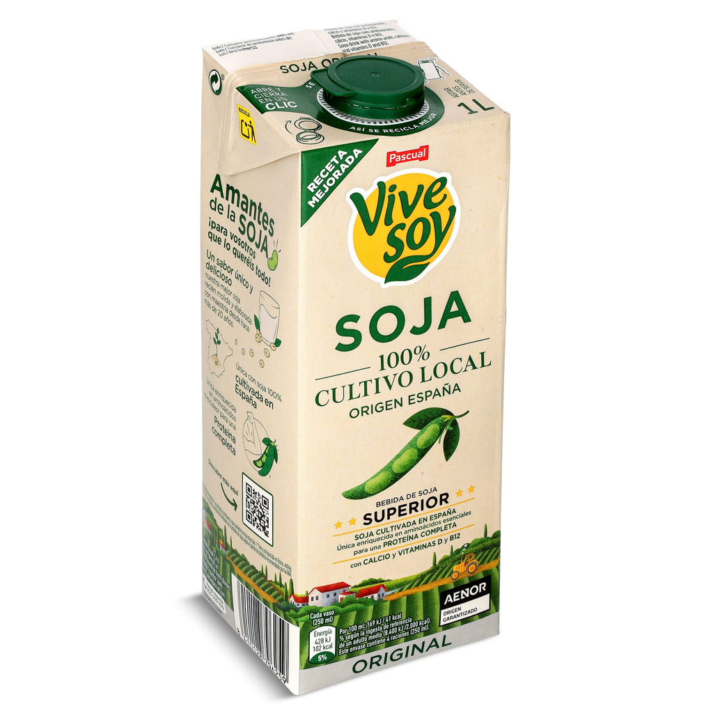 PASCUAL VIVESOY BEBIDA SOJA 1L