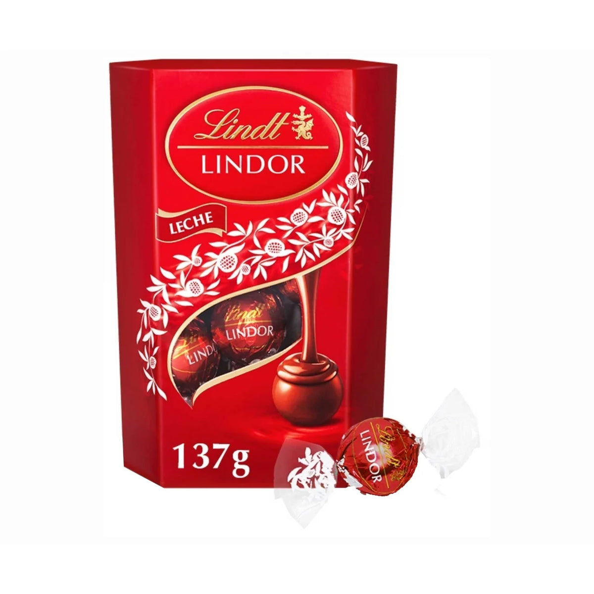 LINDT BOMBONES LECHE 137GR