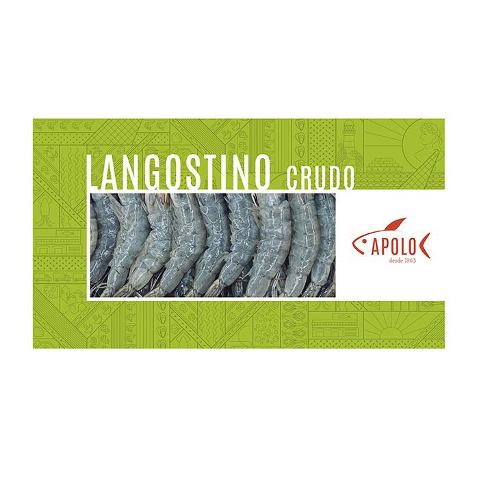 LANGOSTINO APOLO VANNAMEI CRUDO 700GR