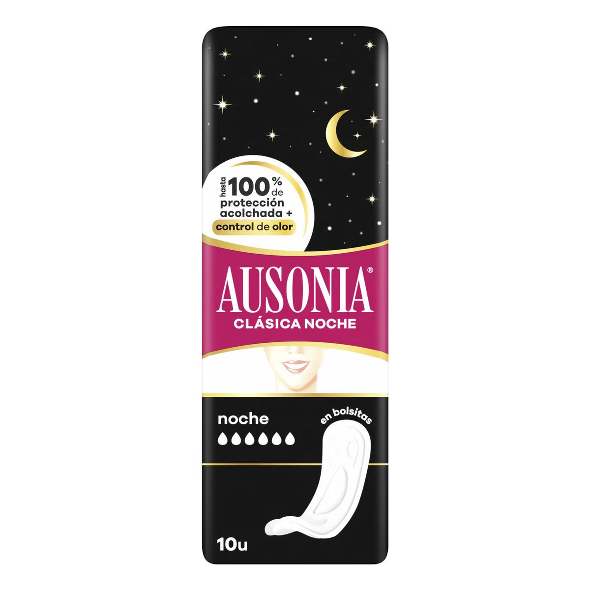 AUSONIA COMPRESAS NOCHE 9 UNIDADES SUPERPLUS