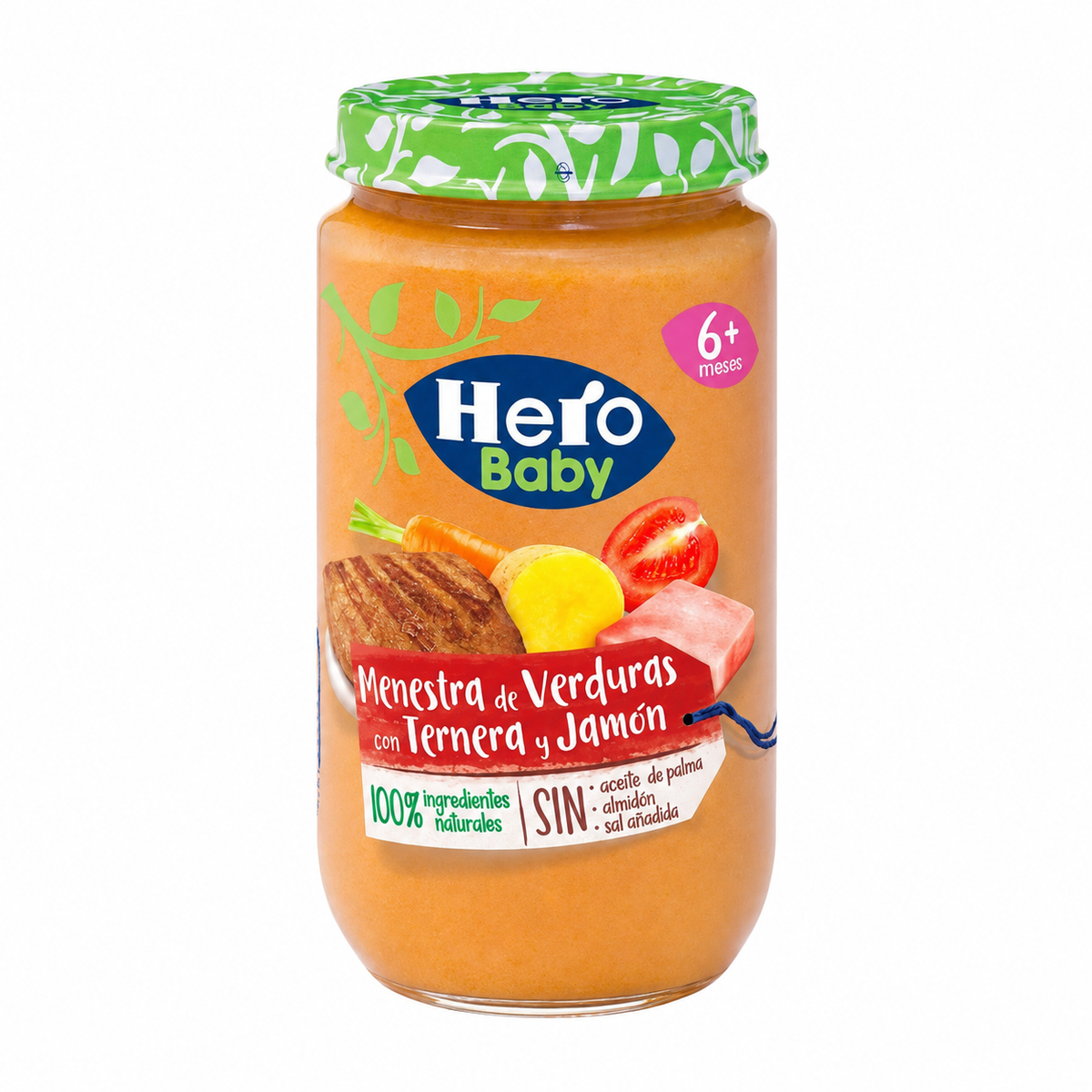 POTITO HERO MENESTRA CON JAMON Y TERNERA 235 GR.