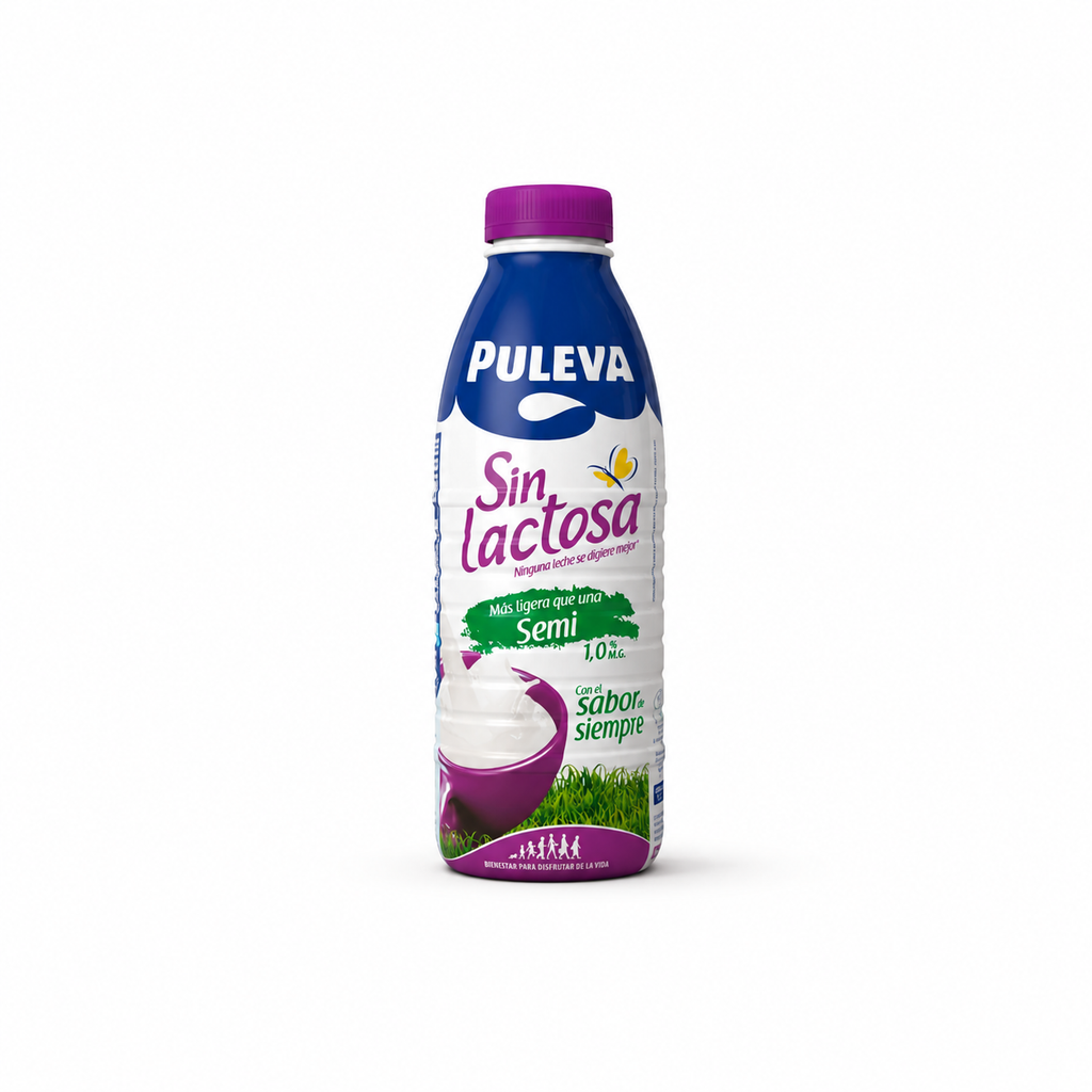 Puleva Leche Mananas Ligeras Semidesnatada 1 L