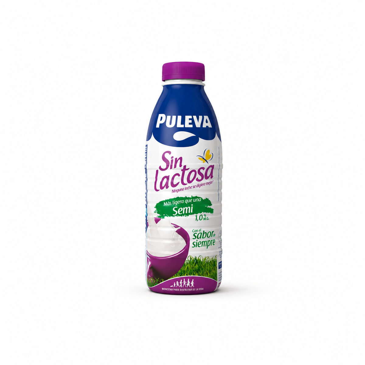 Puleva Leche Mananas Ligeras Semidesnatada 1 L