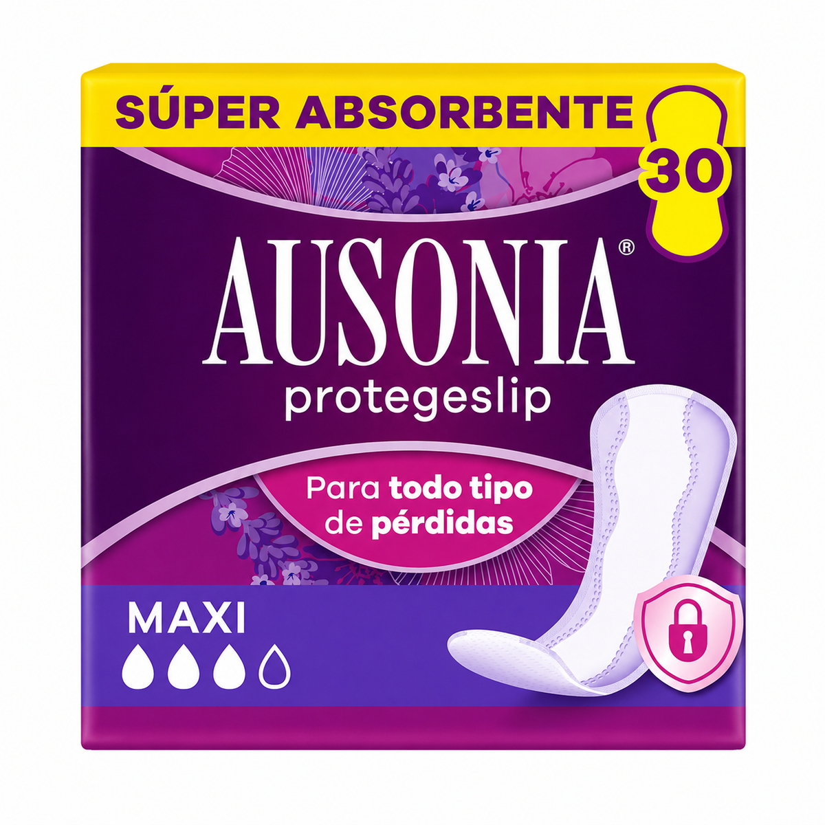 AUSONIA SALVA SLIP MAXI 30 UNDS.