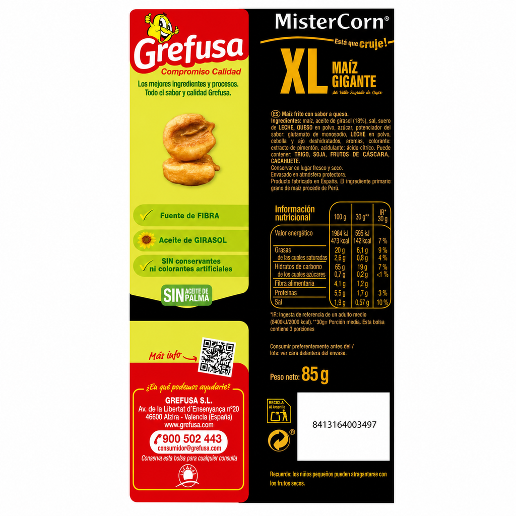 GREFUSA MISTERCORN XL 92 GRS.