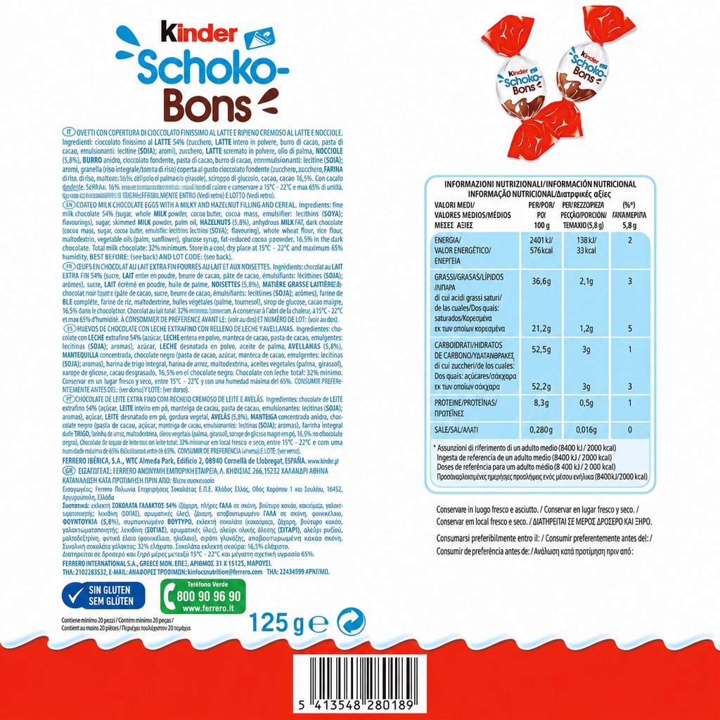 Kinder Schokobons 200 g