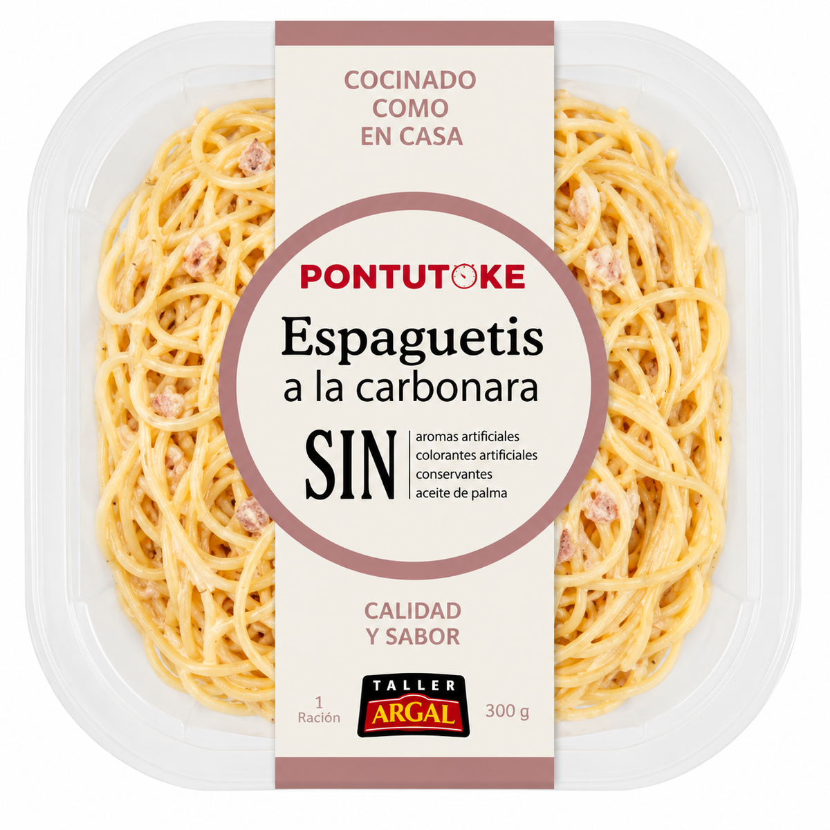 ARGAL PONTUTOKE ESPAGUETTIS CARBONARA 260GR