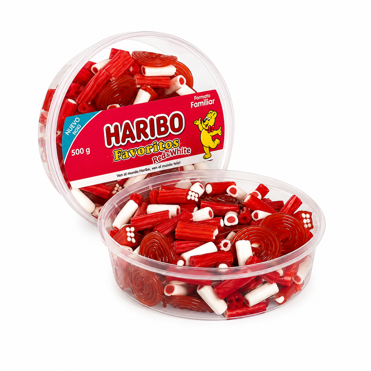 HARIBO FAVORITOS RED & WHITE 500GR.
