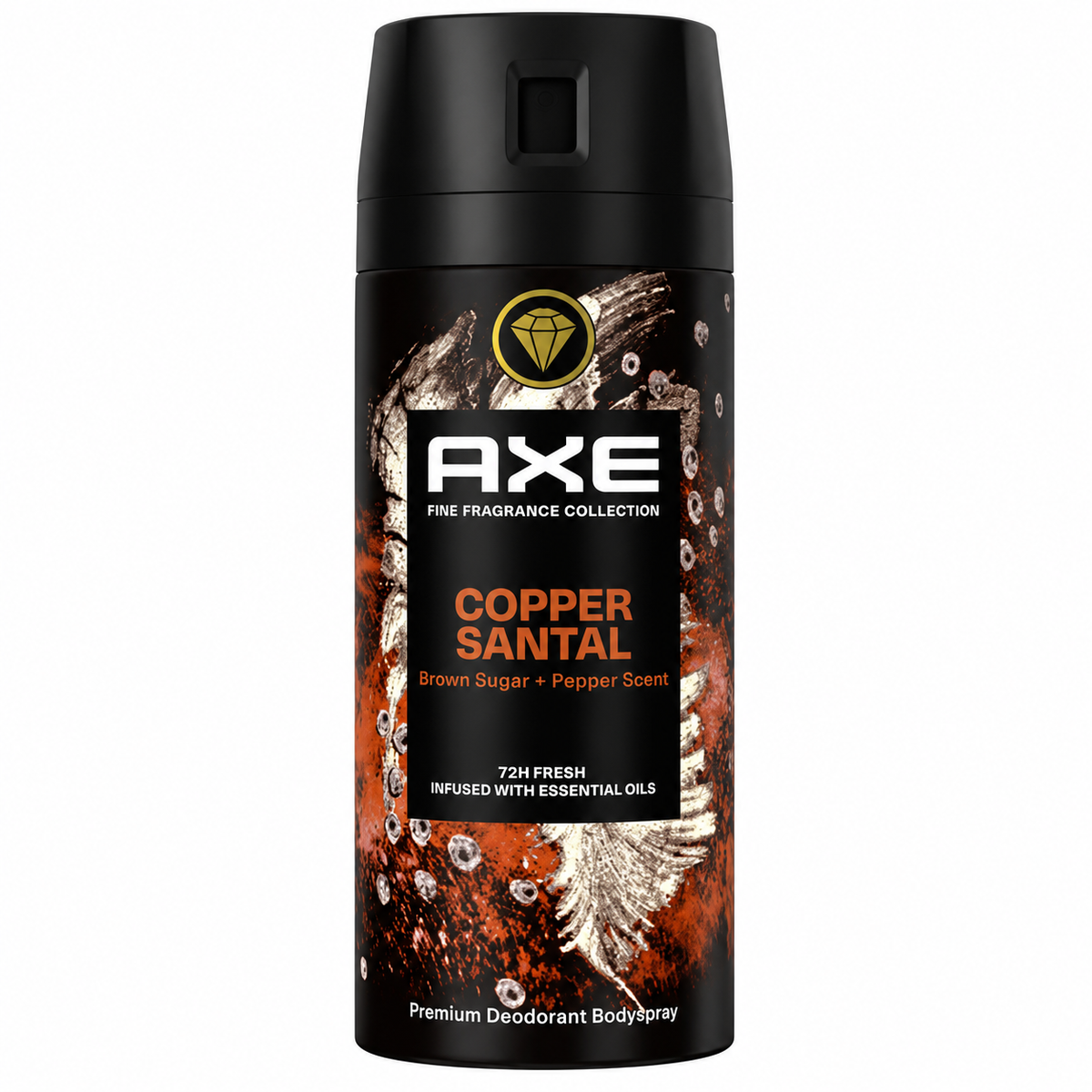 AXE DEO. SPRAY COPPER SANTAL 150ML