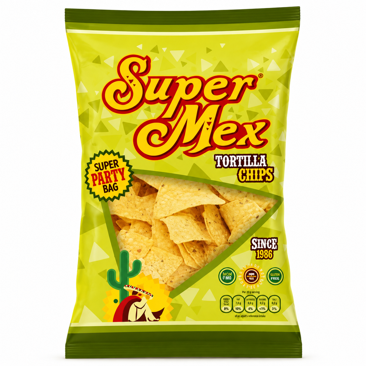 CHIPS SUPER-MEX NACHOS 400GR