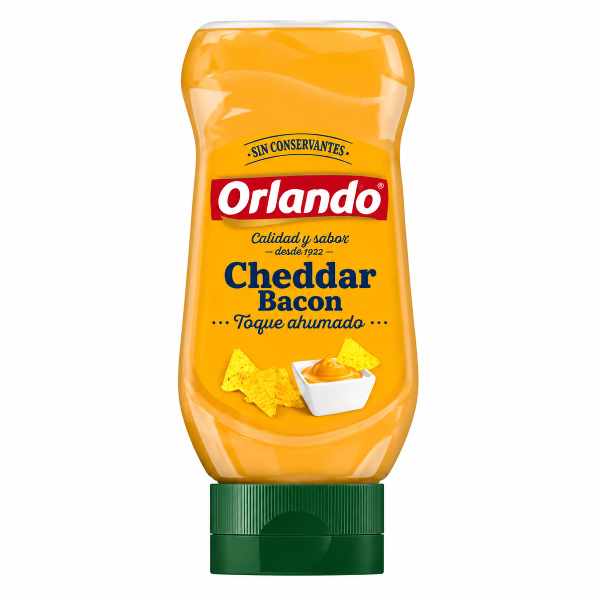 ORLANDO SALSA CHEDDAR BACON 235ML