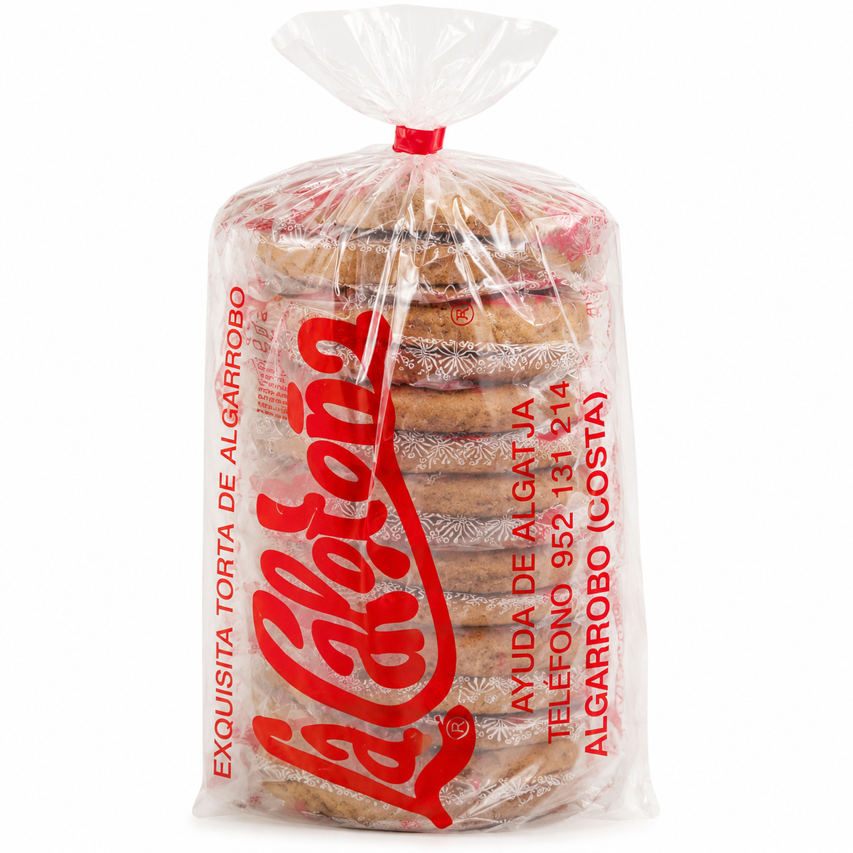 TORTAS ALGARROBO LA CALETEÑA 12 UN.