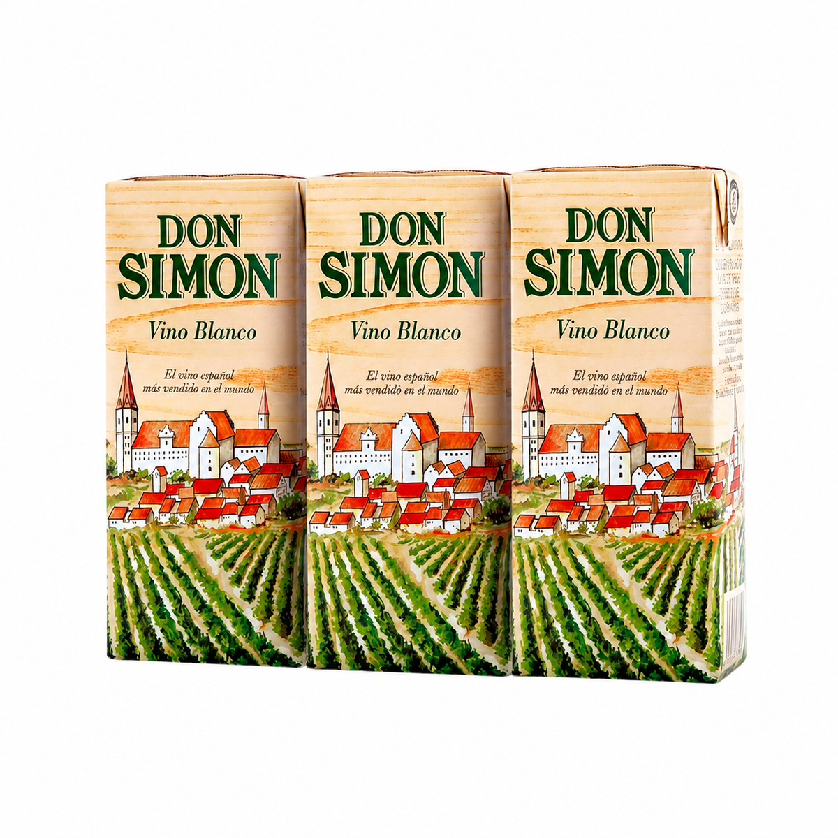 DON SIMON VINO BLANCO PACK-3 UND.