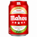 MAHOU CERVEZA 5 ESTRELLAS SIN GLUTEN LATA 33CL
