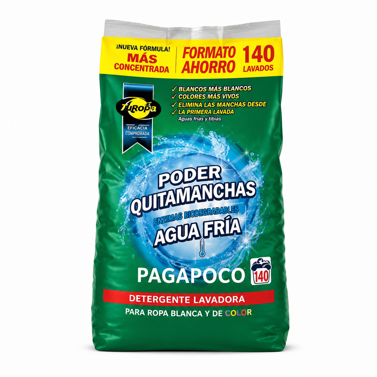 Ayala Detergente Saco 140 Cacitos Original