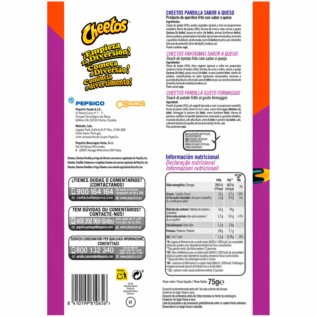 MATUTANO CHEETOS PANDILLA 75 GR