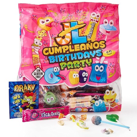 BOLSA CUMPLEAÑOS CARAMELOS SURTIDOS 500GR