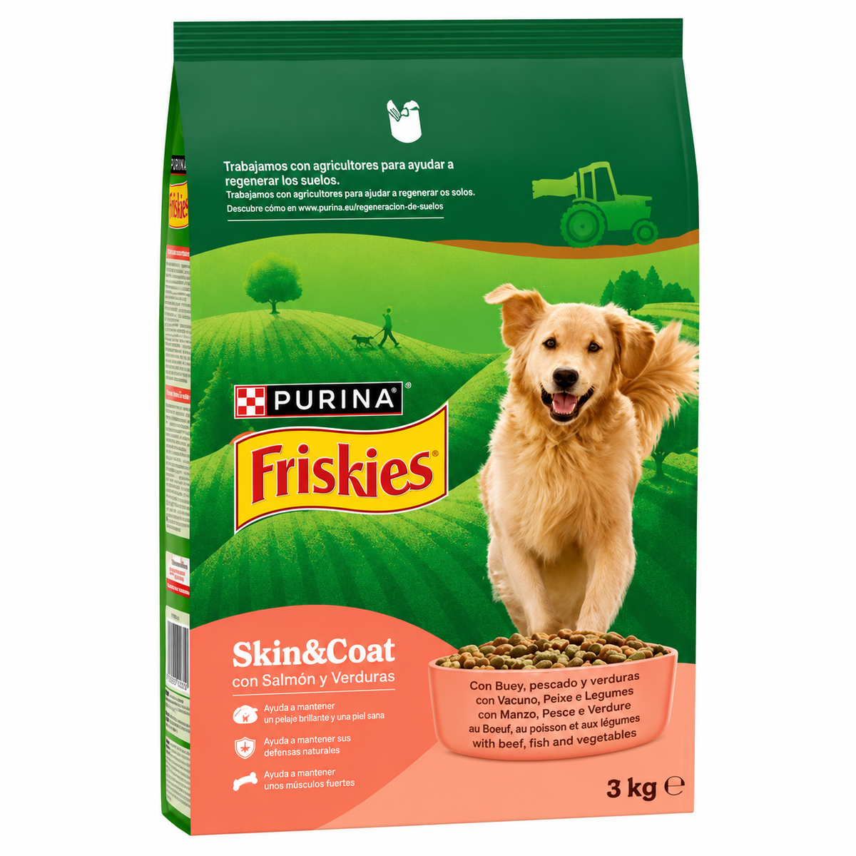 FRISKIES PIENSO OMEGA 3 BUEY Y PESCADO PERRO 3KG