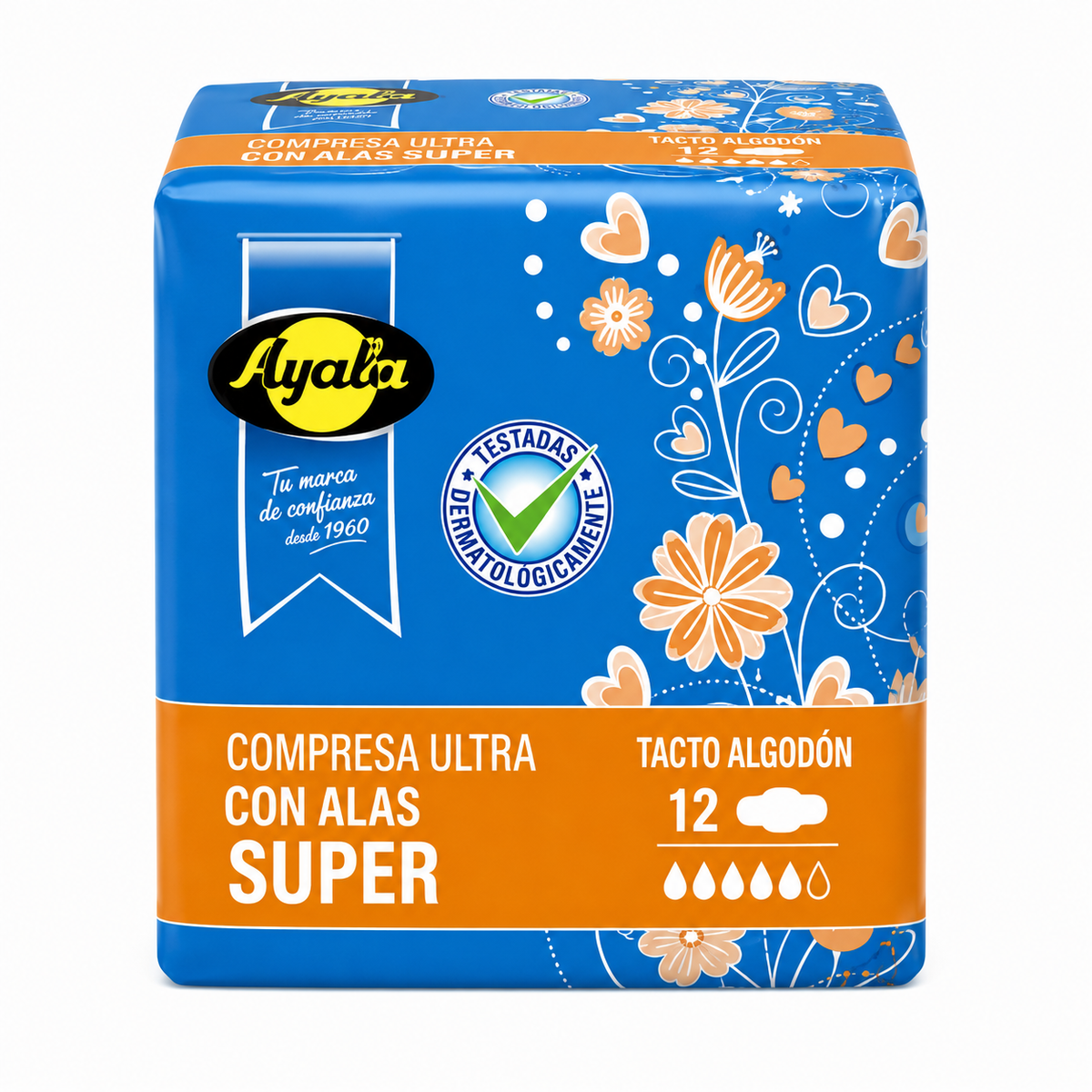 AYALA COMPRESA ULTRA ALAS SUPER 12 UD