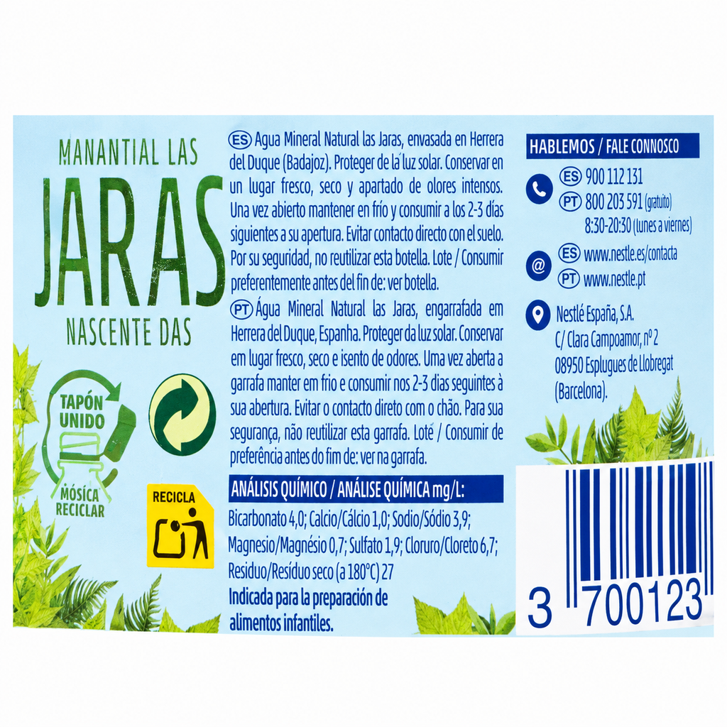 Aquarel Agua Mineral 2l