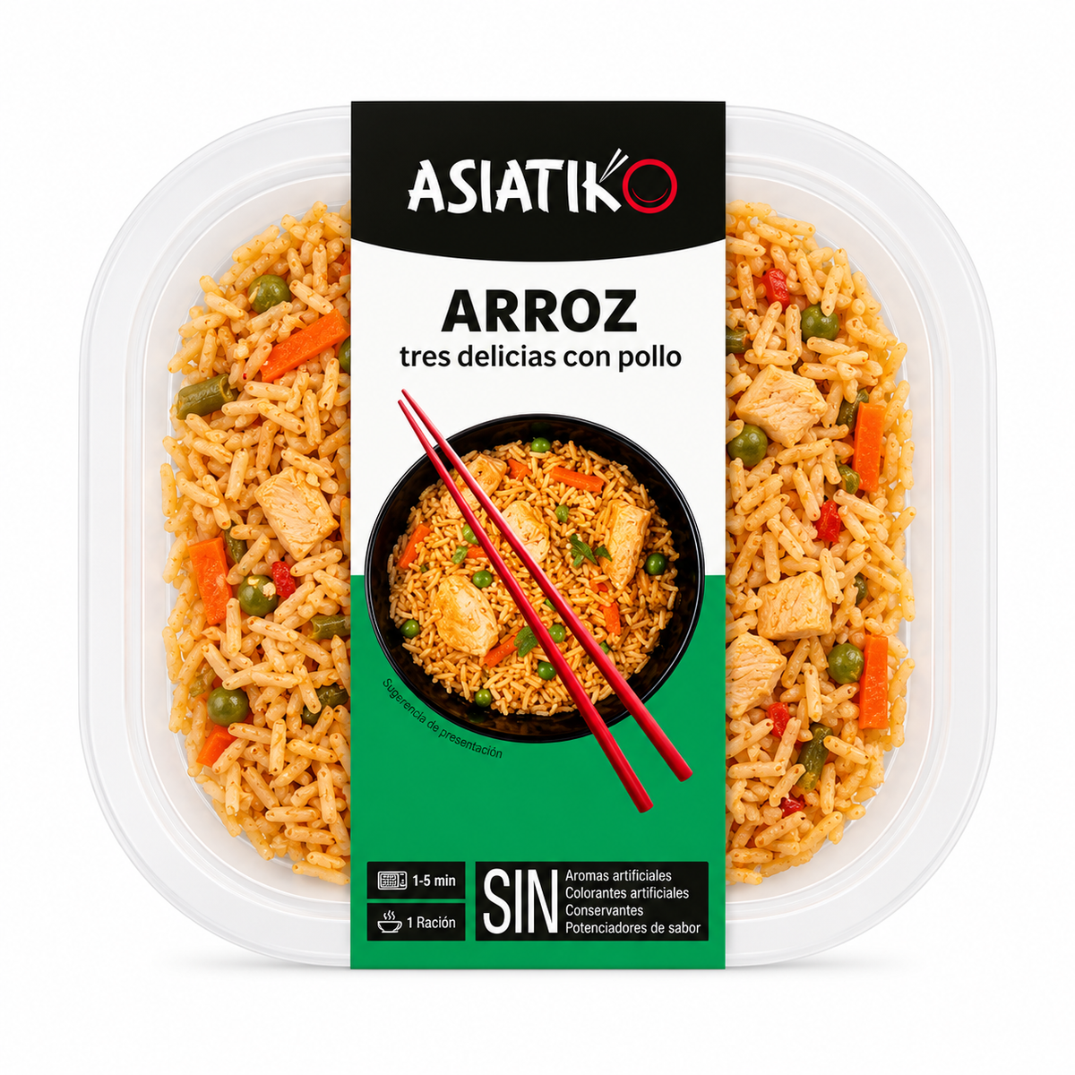 ARGAL ASIATIKO ARROZ TRES DELICIAS 260GR