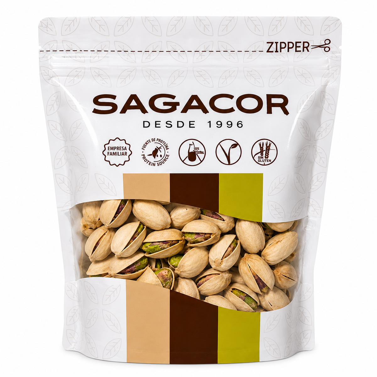 SAGACOR PISTACHO TOSTADO DOYPACK 500GR