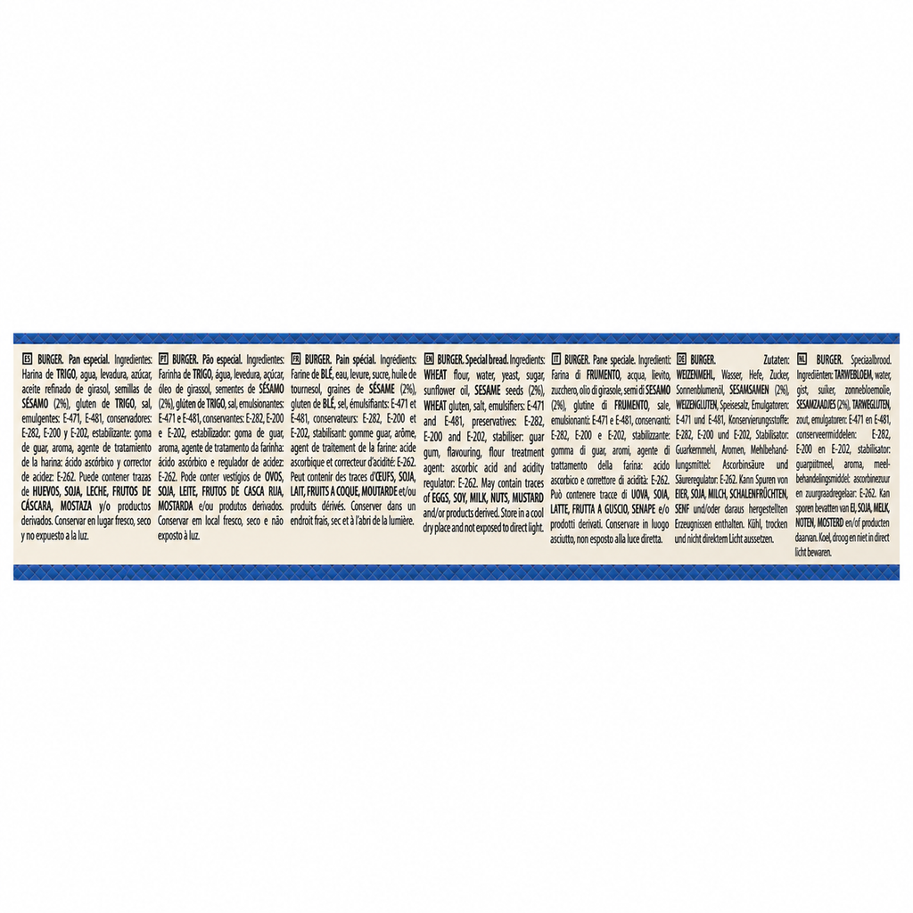 DULCESOL PAN BURGERS PACK 4 UNIDADES