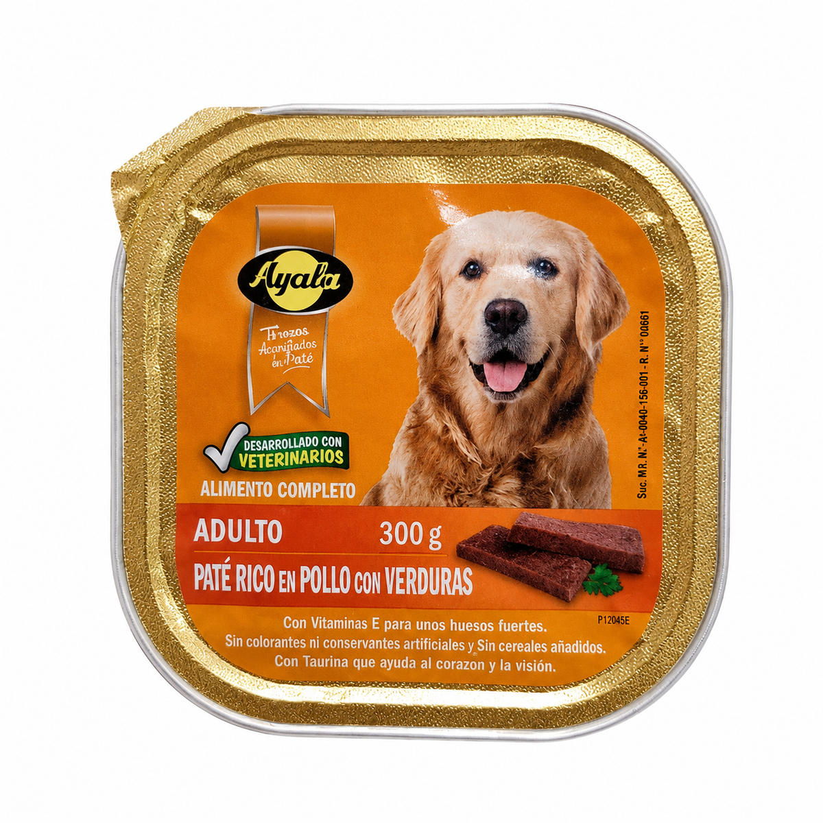 AYALA PATE PERRO POLLO 300 GRS
