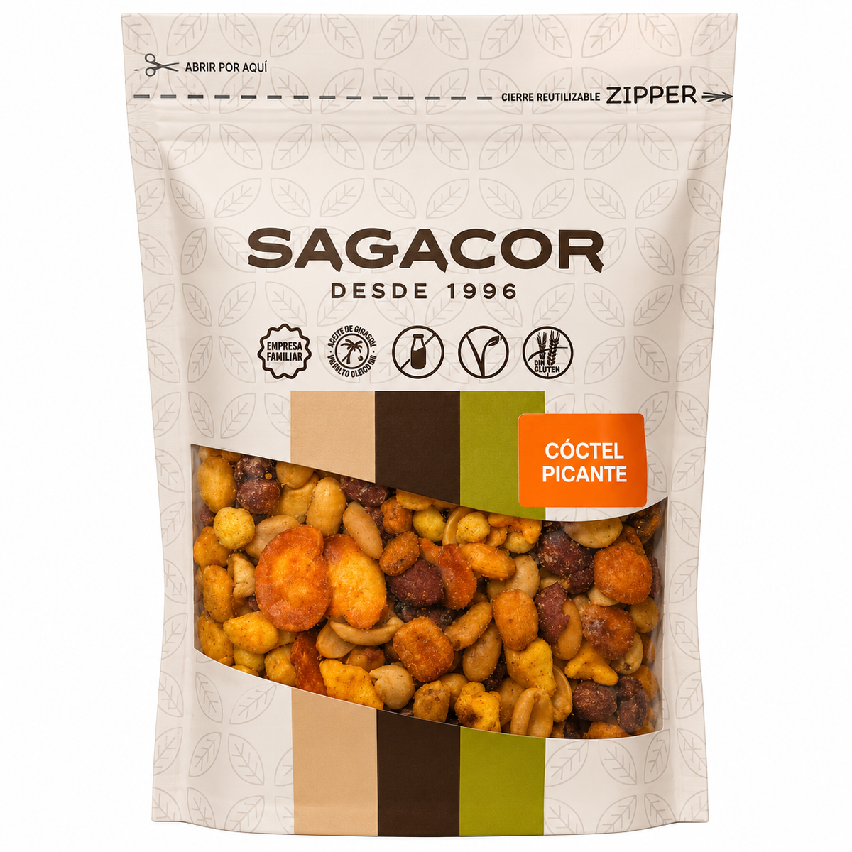 SAGACOR COCKTAIL PICANTON 1KG